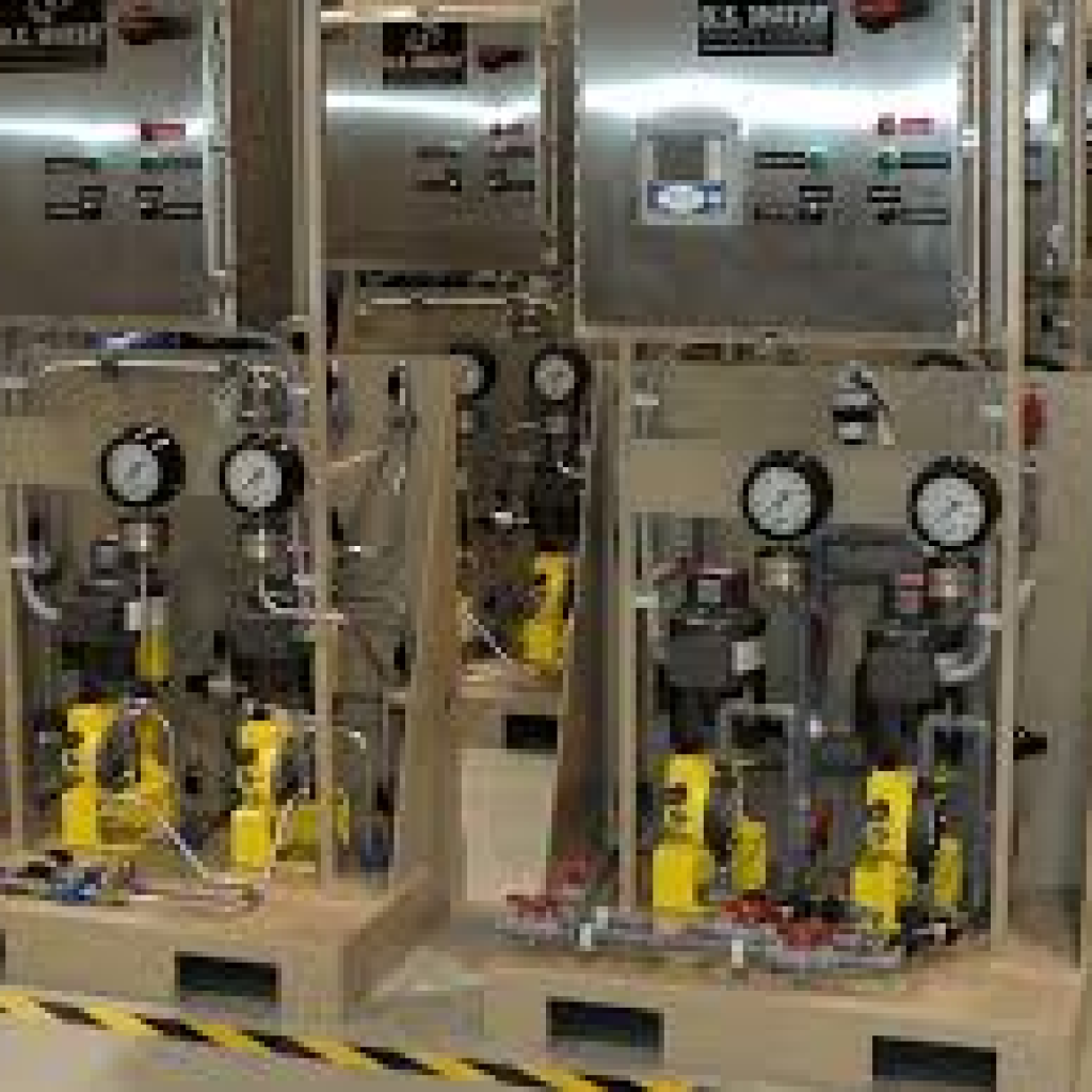 Chemical dosing panel with skid Singapore